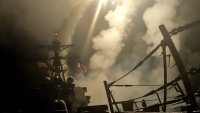 YEMEN – MARCH 15: (—-EDITORIAL USE ONLY – MANDATORY CREDIT – ‘U.S. CENTRAL COMMAND / HANDOUT’ – NO MARKETING NO ADVERTISING CAMPAIGNS – DISTRIBUTED AS A SERVICE TO CLIENTS—-) U.S. Central Command (CENTCOM) forces carry out precision airstrikes kicking off a series of operations against Iranian-backed Houthi targets across Yemen, according to CENTCOM, on March 15, 2025. (Photo by CENTCOM / Handout/Anadolu via Getty Images)
