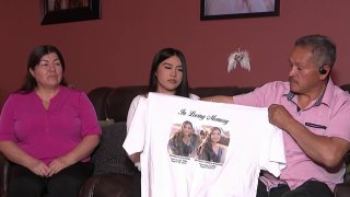 Las dos jóvenes viajaban en un Uber con otra amiga cuando un conductor que viajaba a alta velocidad chocó contra el vehículo.