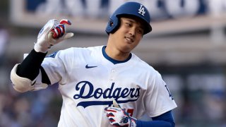 Miami Marlins v Los Angeles Dodgers