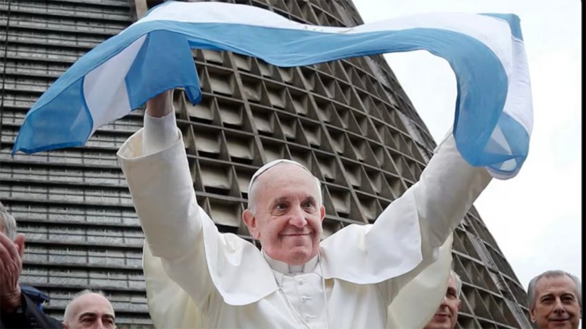 La reacción del presidente de Argentina tras la muerte del papa Francisco