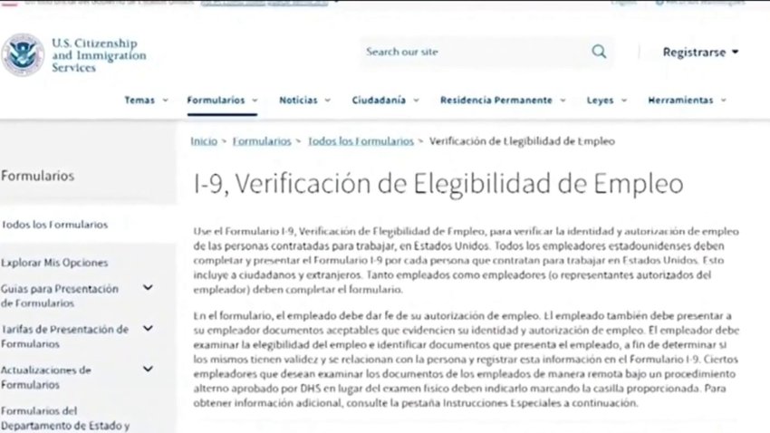 Empleadores deben llenar el formulario I-9 para verificar legalidad de trabajadores