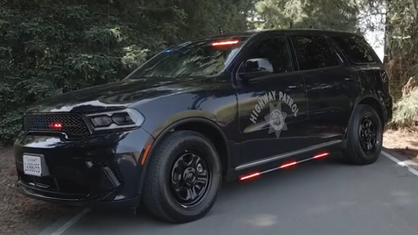 The California Highway Patrol's new specially marked patrol vehicle.