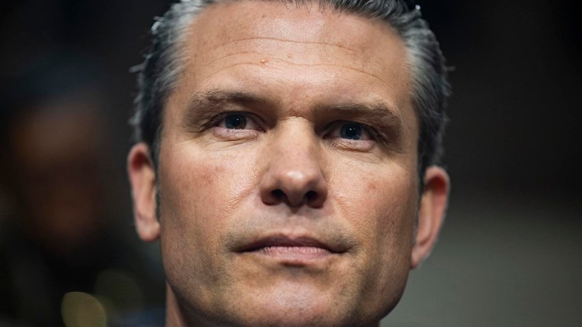 El secretario estadounidense de Defensa, Pete Hegseth. EFE/EPA/JIM LO SCALZO