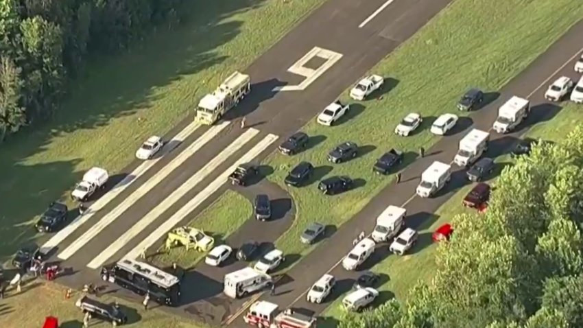 Accidente aéreo cerca de aeropuerto Cross Keys en NJ deja múltiples heridos