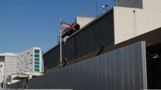 El Consulado de EEUU en Monterrey, México.