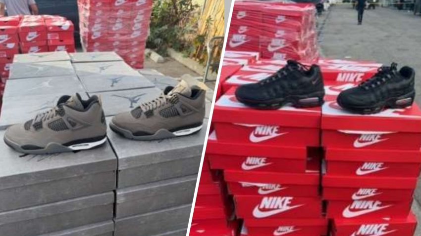 Items seized in a cargo theft operation are pictured.