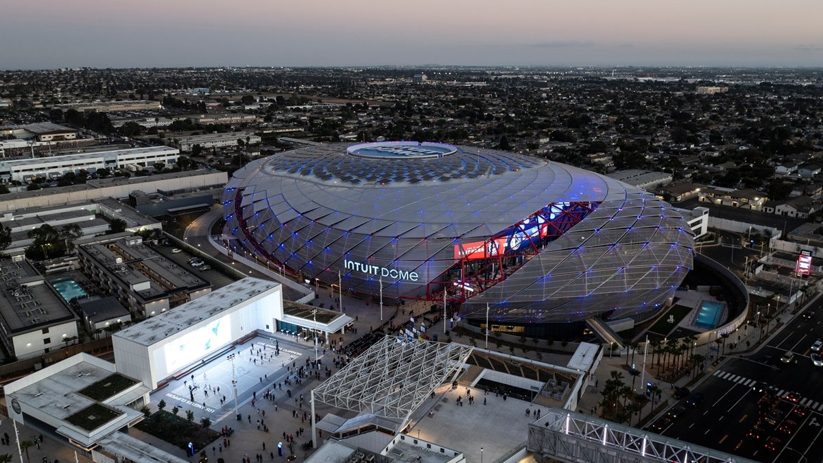 La sede de los Clippers, el “Intuit Dome”, mantendrá su nombre durante los Juegos Olímpicos