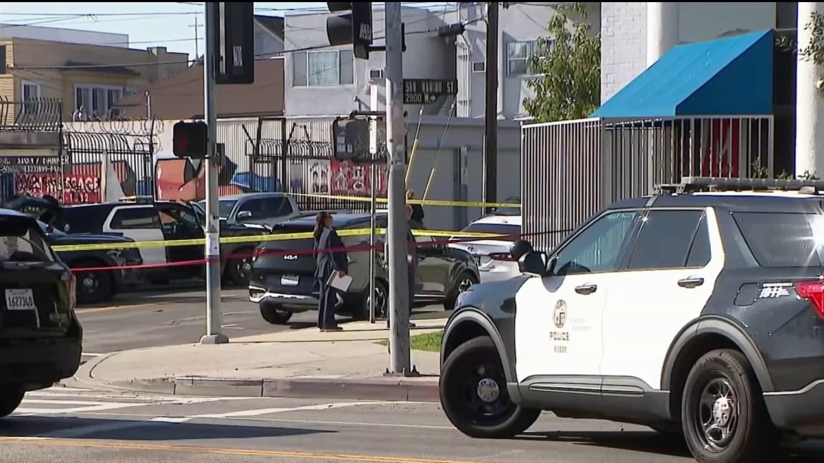 Un herido tras tiroteo en el cual se vio involucrado el LAPD en Koreatown