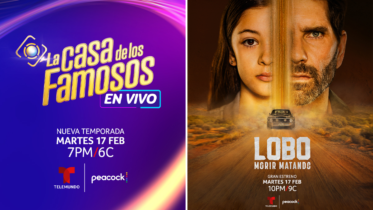 Noche de doble estreno de Telemundo: vuelve La Casa de los Famosos y estrenan Lobo: Morir Matando