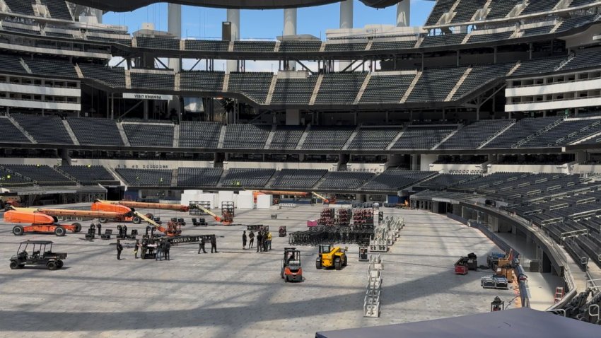 The final demountable seating was removed at SoFi Stadium in Inglewood on April 15, 2026, as the venue transforms for the 2026 FIFA World Cup.