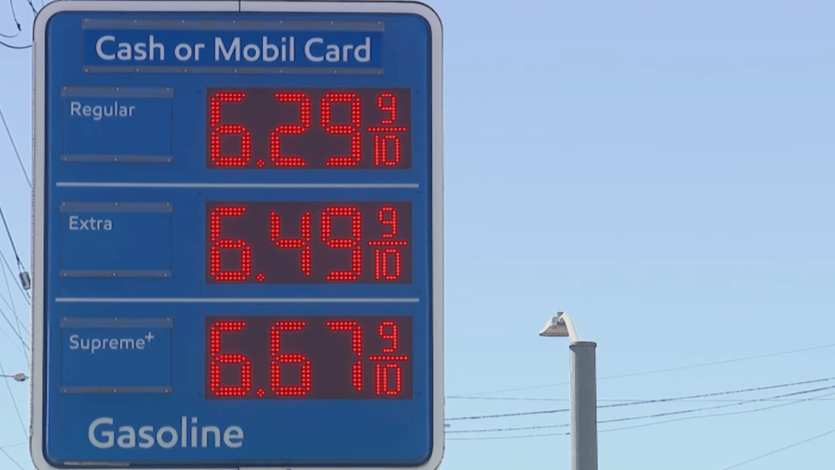 Precio de la gasolina en California supera los 6.15 por galón ...