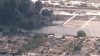 Incendio masivo se desata en un almacén de alimentos en Boyle Heights