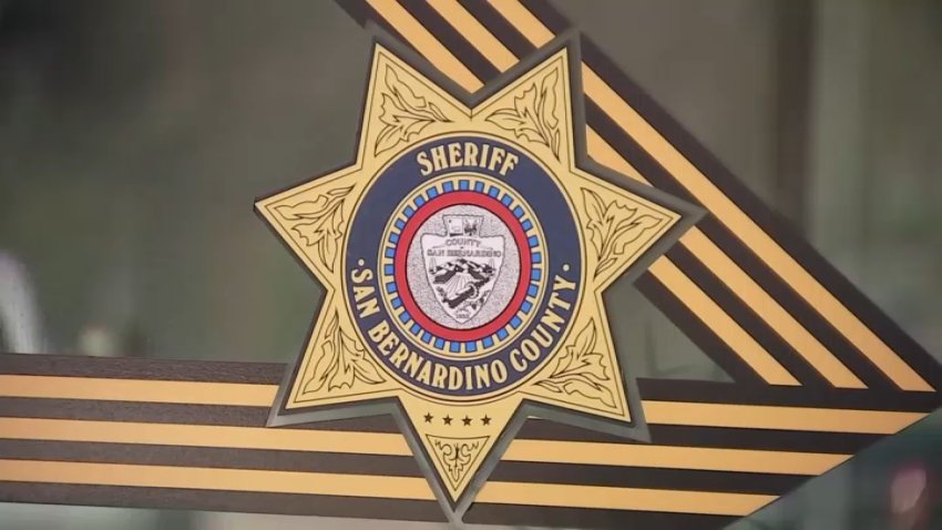 The San Bernardino County Sheriff's Department logo.