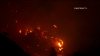 Dos bomberos heridos mientras un incendio arrasa más de 30 acres en Yucaipa