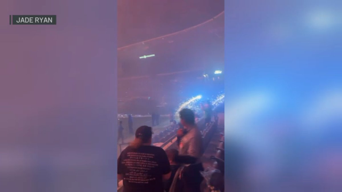 Video muestra un aparente incidente con fuegos artificiales tras el partido de Angel City FC en el BMO Stadium