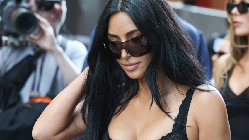 Kim Kardashian (USA) in the paddockduring the 2026 Formula One Monaco Grand Prix, 6th round of the 2026 Formula 1 World Championship, taking place from June 5 to 7, 2026 on circuit de Monaco in Monaco (MCO) Copyright /Philippe Nanchino/ MPS Agency (Photo by MPS/Icon Sport via Getty Images)
