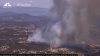 Bomberos combaten incendio de maleza cerca de Hemet