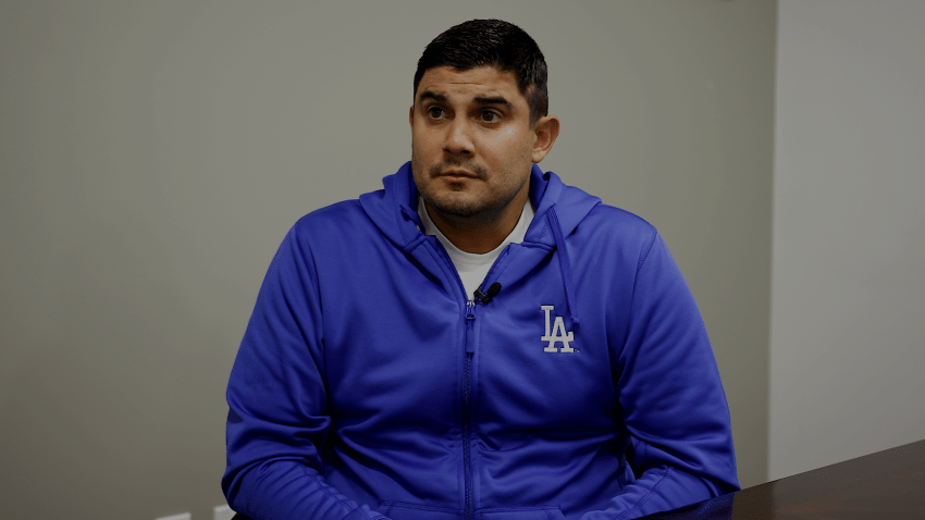 Daniel Flores is pictured.