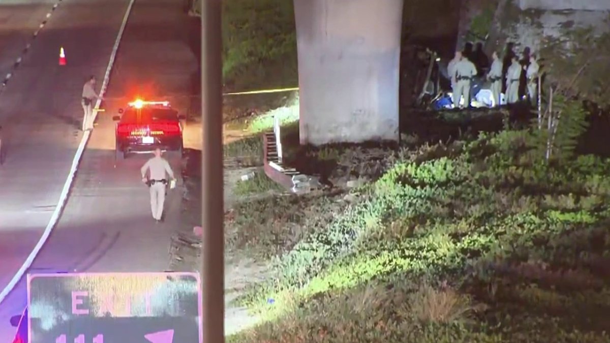 Dos muertos en un accidente en la autopista 5 en el área de Anaheim
