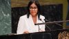 Delcy Rodríguez dice que habrá elecciones en Venezuela en su discurso ante la ONU