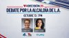 ¿Qué temas deberían abordarse en el debate por la alcaldía de Los Ángeles?