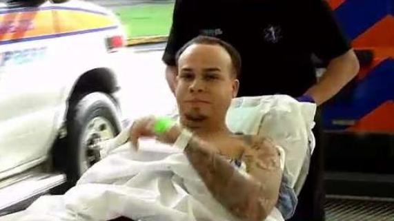 Arrestan a herido de bala por pornografía infantil 