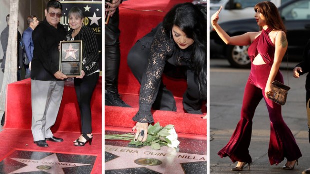 Familiares y fans acuden a la develaciÃ³n de la estrella de Selena en Hollywood