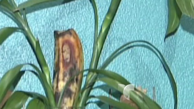Video: Presunta imagen religiosa en un plátano
