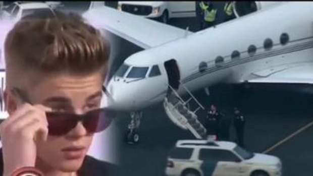 Video: El "fiestón" de Justin Bieber en su jet
