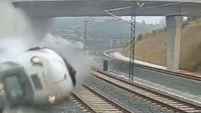 Tren quizá iba al doble de velocidad