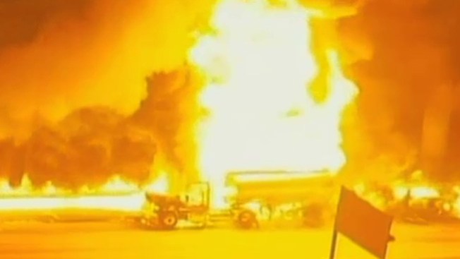Infierno en autopista angelina