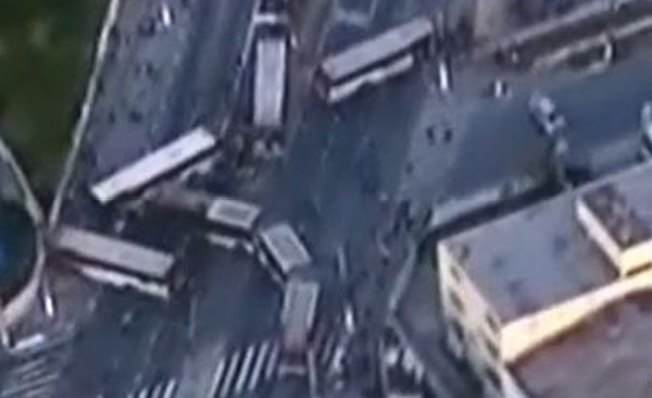 Huelga desata el caos en Río de Janeiro
