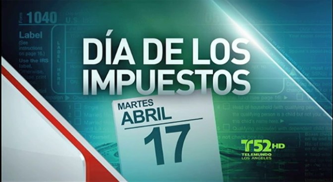¡A pagar impuestos!